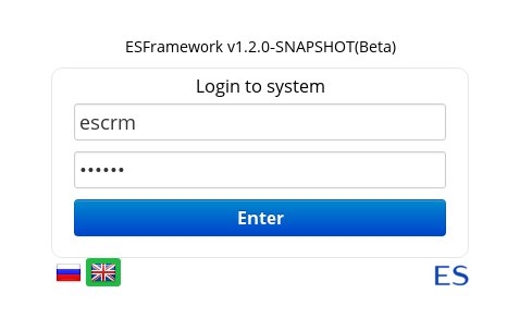 Англоязычная версия ESFramework